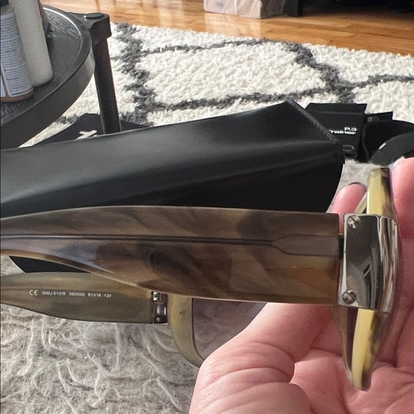 Marc by Marc Jacobs MMJ013/S Oversized Sunglasses – Olive Tortoise - Picture 4 of 9